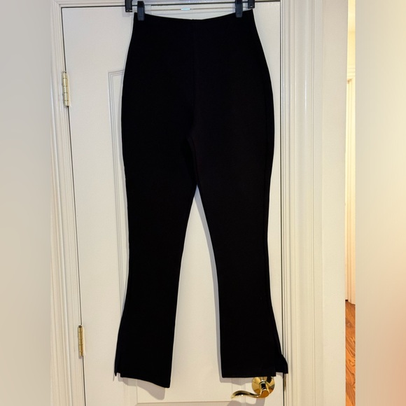NWOT Modern Citizen Devi Side Split Stretch Pant in Black Size Medium - Picture 3 of 6